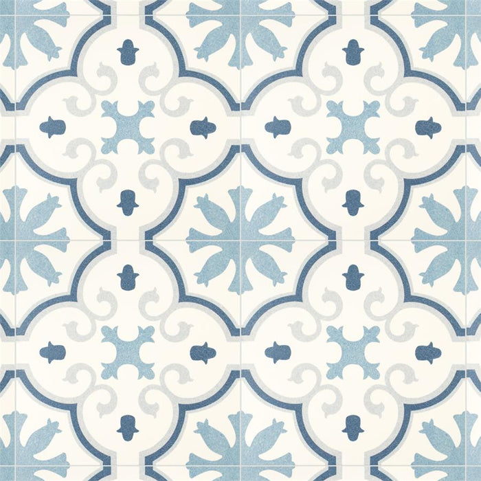 SomerTile - Monteca 10" x 10" Porcelain Tile - Blue