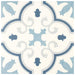 SomerTile - Monteca 10" x 10" Porcelain Tile - Blue