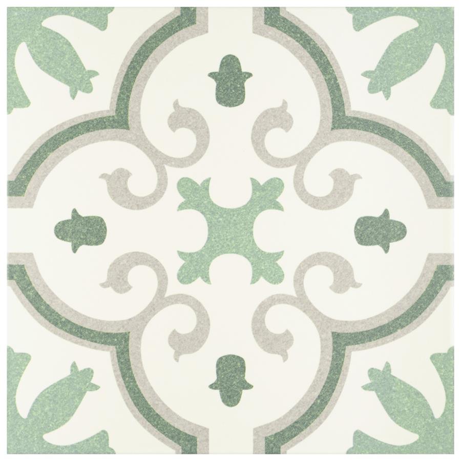 SomerTile - Monteca 10&quot; x 10&quot; Porcelain Tile - Green