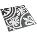SomerTile - Majestic 10" x 10" Porcelain Tile - Tiena Black