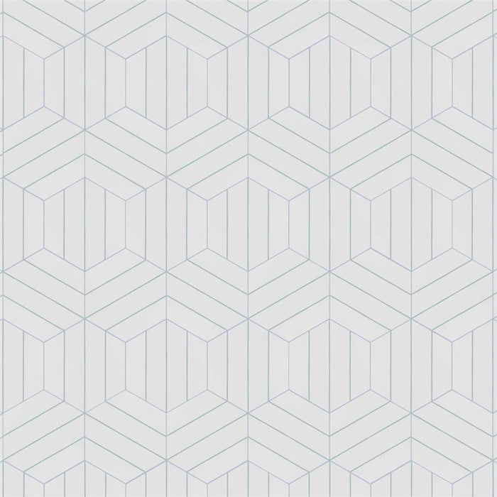 SomerTile - Porto Savona 9" x 10" Porcelain Hex Tile - Aqua