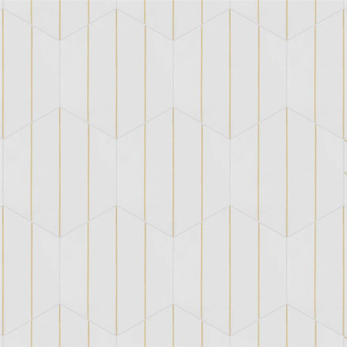 SomerTile - Porto Savona 9" x 10" Porcelain Hex Tile - Dandelion