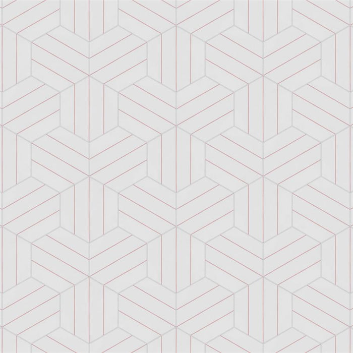 SomerTile - Porto Savona 9" x 10" Porcelain Hex Tile - Rose