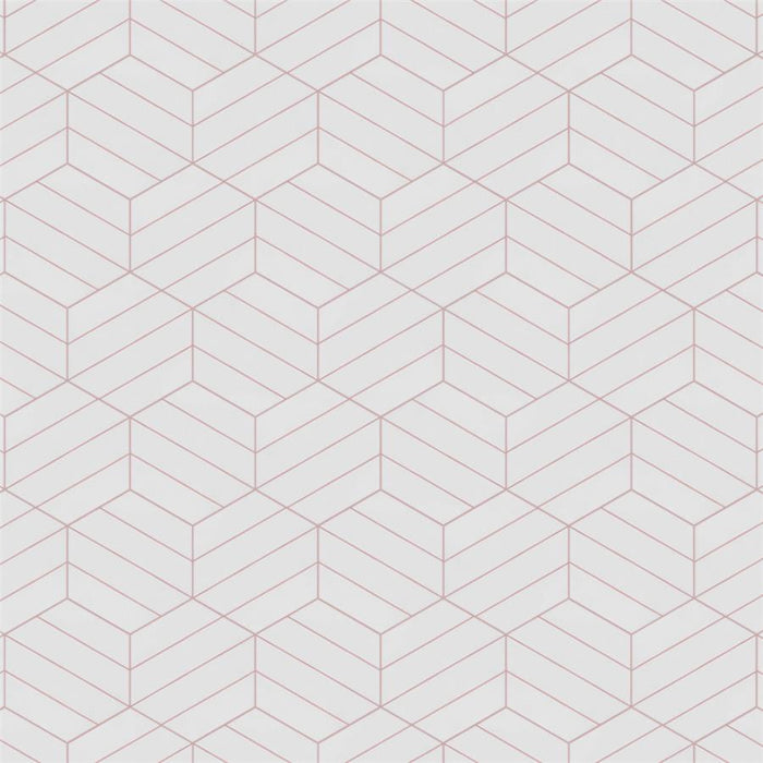 SomerTile - Porto Savona 9" x 10" Porcelain Hex Tile - Rose