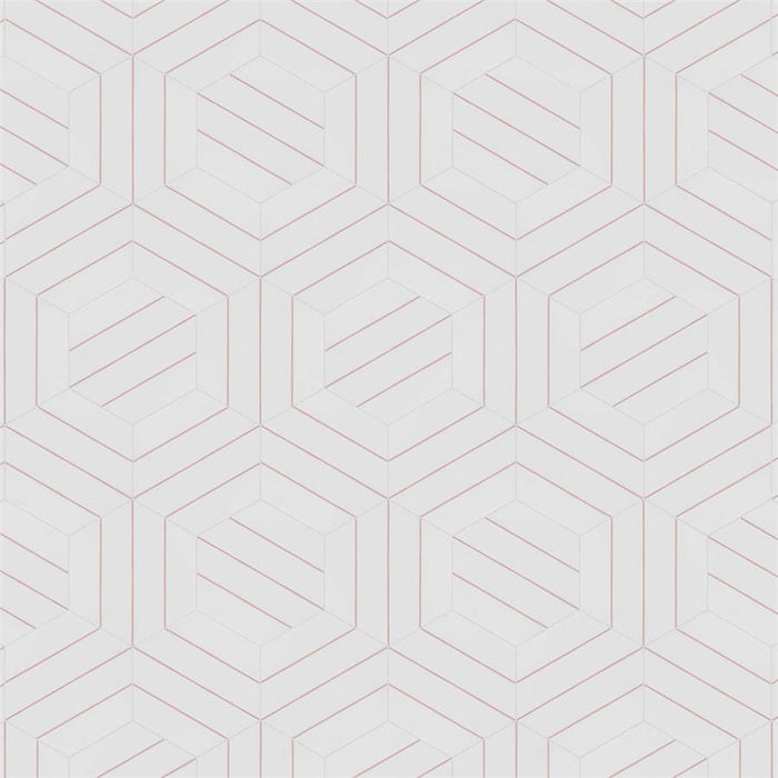 SomerTile - Porto Savona 9" x 10" Porcelain Hex Tile - Rose