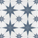 SomerTile - Stella 10" x 10" Porcelain Tile - Azul