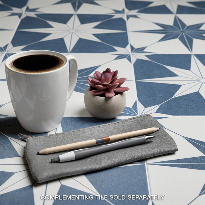 SomerTile - Stella 10" x 10" Porcelain Tile - Day floor installation