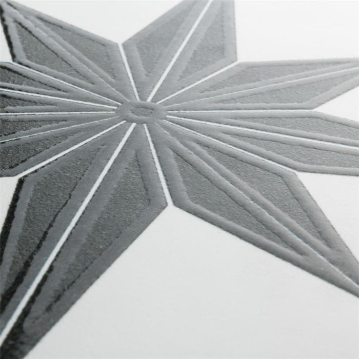 SomerTile - Stella 10" x 10" Porcelain Tile - Luxe Nero Close View
