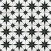 SomerTile - Stella 10" x 10" Porcelain Tile - Luxe Nero Installed