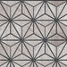 SomerTile - Sawnwood Tribeka 9" x 10" Porcelain Hex Tile - Grey