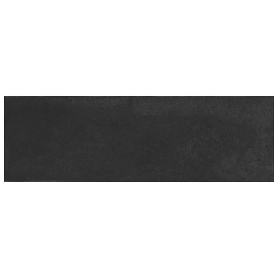 SomerTile - Coco 2 in. x 6 in. Matte Porcelain Tile - Black Hat