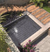SomerTile - Coco 2 in. x 6 in. Matte Porcelain Tile - Blue Night pool floor installation