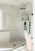 Bedrosians - Purestone 12" x 24" Floor & Wall Tile - Bianco Matte Velvet - Shower Install