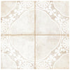 See SomerTile - Kings Jaipur 18 in. x 18 in. Textured Ceramic Tile - White