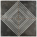 SomerTile - Kings Rombos 18 in. x 18 in. Ceramic Tile - Night