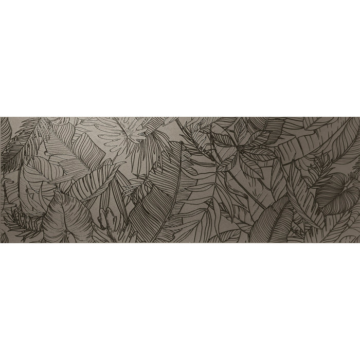 Fanal - Pearl Tropic Collection -12 in. x 36 in. Ceramic Tile - Grey