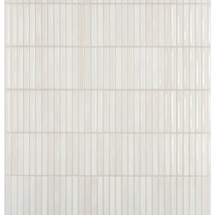 Arizona Tile - Flash Bars 5x10 Glossy Ceramic Mosaic - Ivory