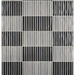 Arizona Tile - Flash Bars 5x10 Glossy Ceramic Mosaic - Graphite