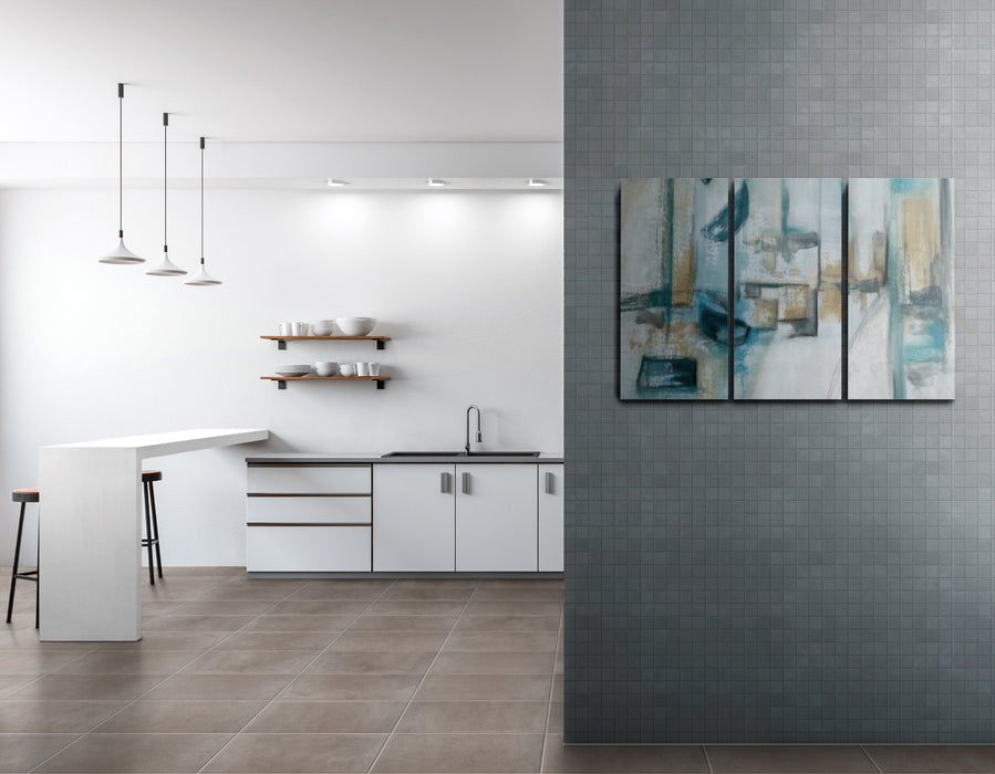Tesoro - Fusion Fabric Series - 12 in. x 24 in. Matte Porcelain Tile - Carbon floor installation
