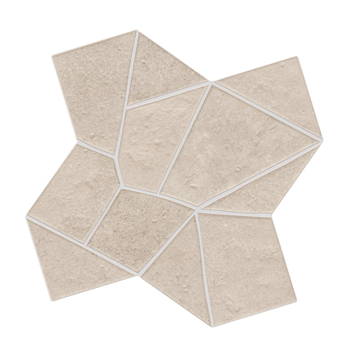 WOW - Trencadis - 10 in. x 10 in. Gaudi Field Tile - Rila