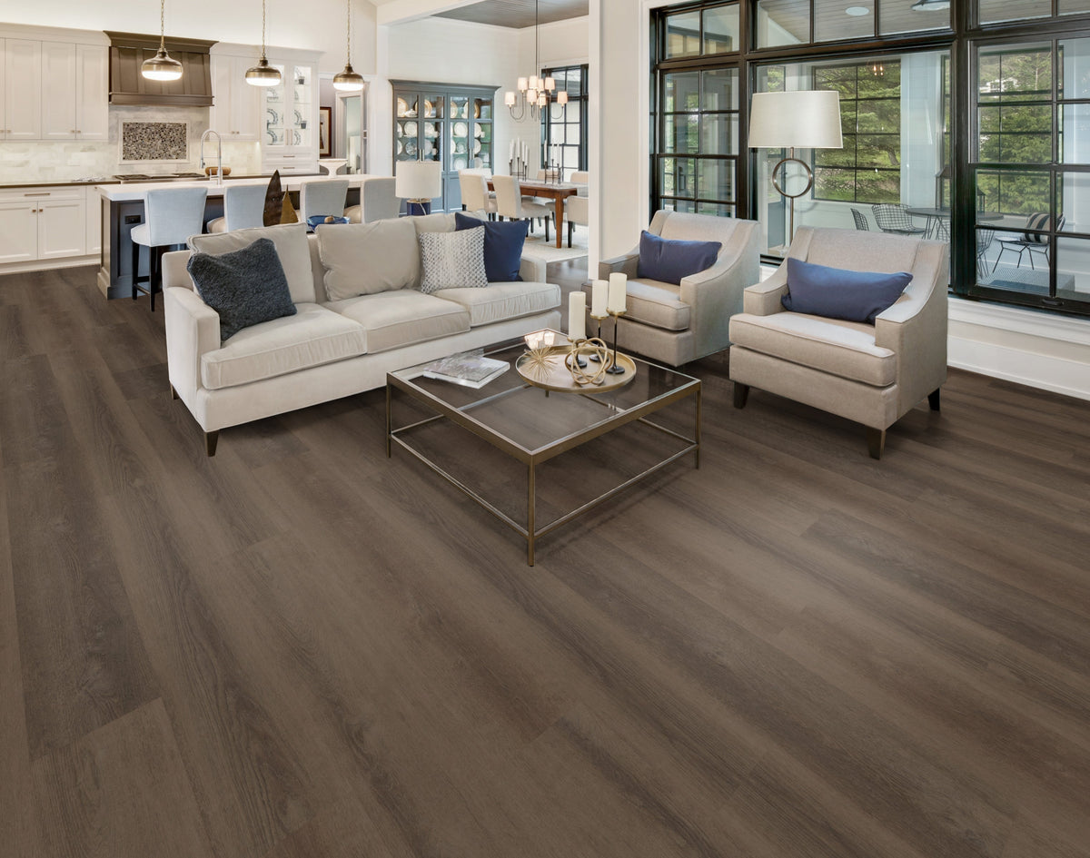 Floors 2000 - Golden State Of Mind Collection 9 in. x 60 in. Luxury Vinyl - Coffee floor installation