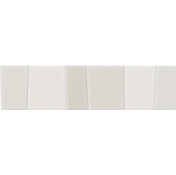 WOW - Trencadis - 3 in. x 11 in. Guell Field Tile - Artic