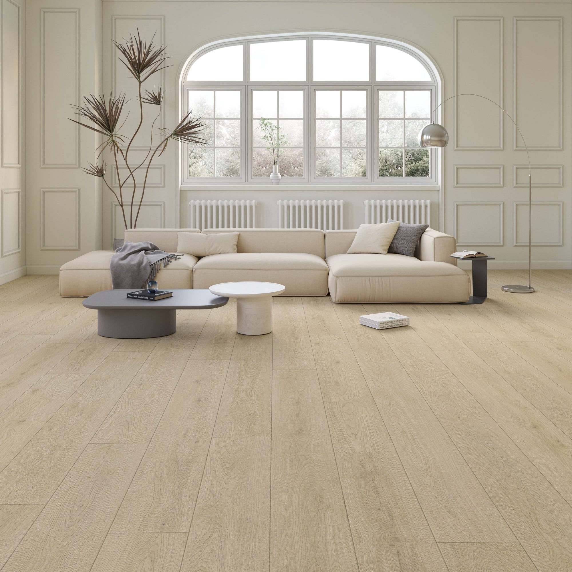 Naturally Aged Flooring - Park Luxury Vinyl Plank - Glacier