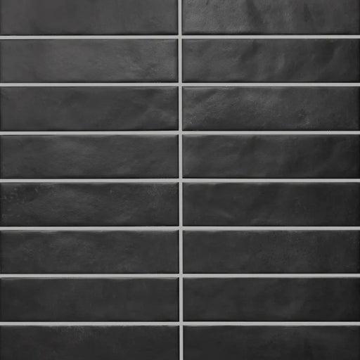 Arizona Tile - Glam Glazed Porcelain - Black Matte — Floorzz