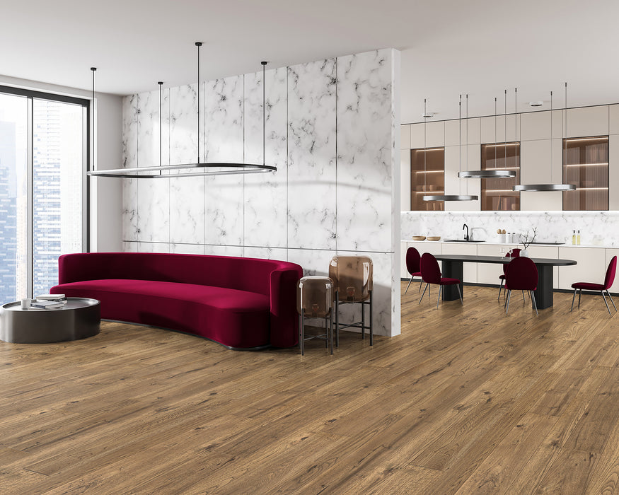 LW Flooring - Sonoma Valley - 3" & 7.5" x 74 3/4" RL - Engineered Hardwood - Grenache Room Scene 2