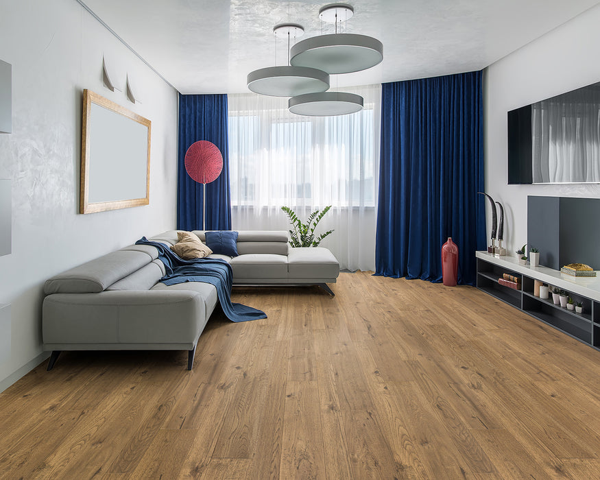 LW Flooring - Sonoma Valley - 3" & 7.5" x 74 3/4" RL - Engineered Hardwood - Grenache Room Scene