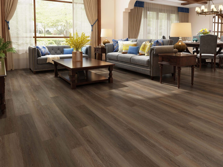 Diamond Surfaces - Aquashield HD Collection 9 in. x 60 in. Luxury Vinyl - Mauna Loa floor installation