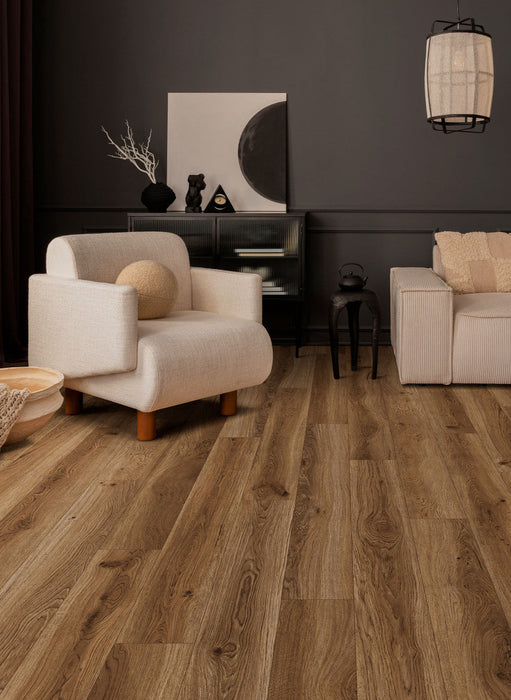 Engineered Floors - HD105 - 7 in. x 60 in. - Luxury Vinyl - Riverway floor installation