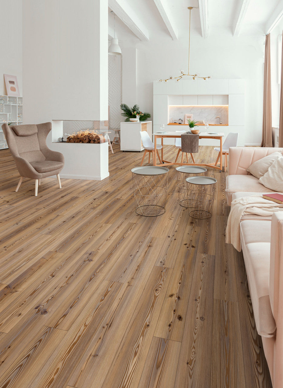 Engineered Floors - HD105 - 7 in. x 60 in. - Luxury Vinyl - Gemini floor installation