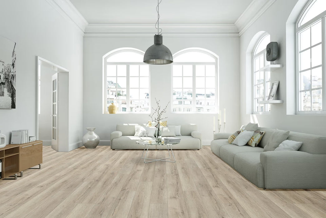 Happy Feet - Stone Elegance II SPC - Platinum Oak HF460V Room Scene