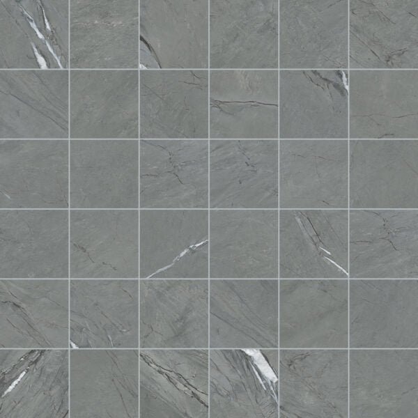 Happy Floors - Cardosia 2 in. x 2 in. Natural Porcelain Tile - Soil