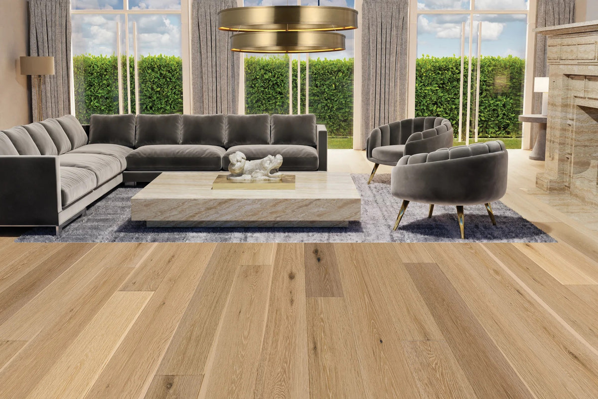 Avaron Collection - 6 in. x 60 in. European White Oak - Frontera Installed