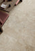 Happy Floors - Navona 24 in. x 24 in. Porcelain Cross Cut Tile - Honey floor installation