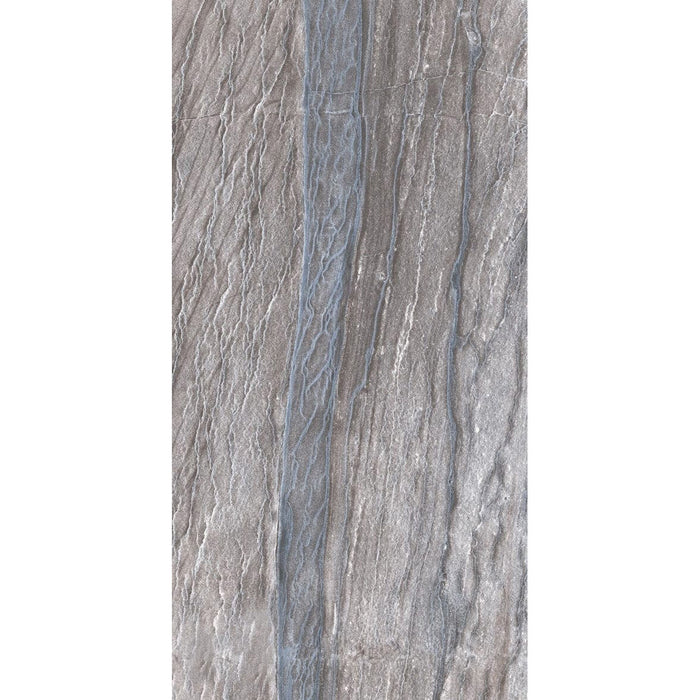 Happy Floors - Macaubas Series 12 in. x 24 in. Rectified Porcelain Tile - Twilight Polished