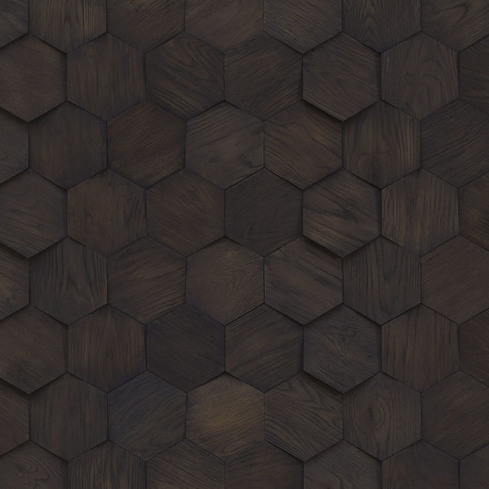 DuChateau - Celestio Legno - Angled Hexo Wall Coverings - Oxford