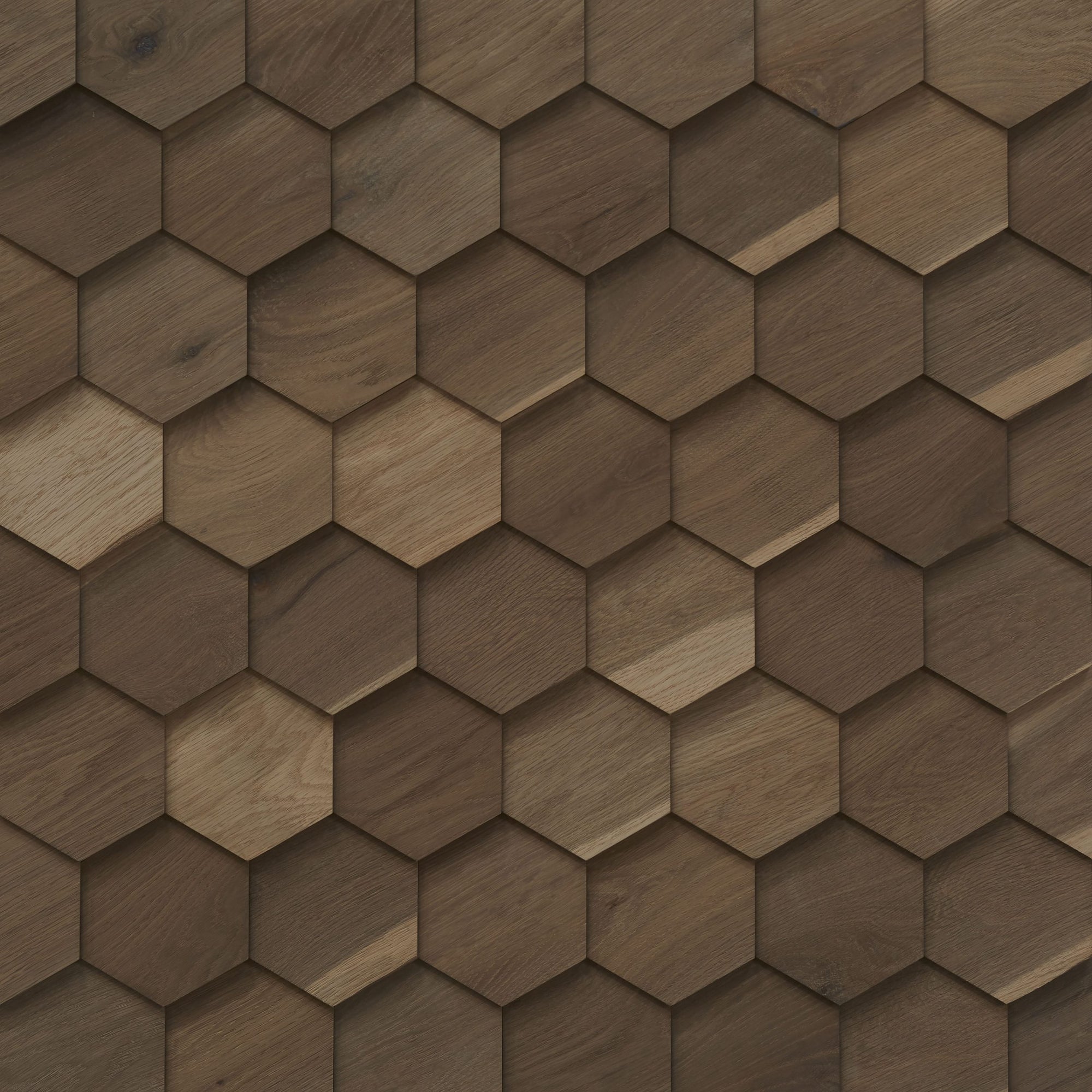 DuChateau - Celestio Legno - Hexo Wall Coverings - Smoke