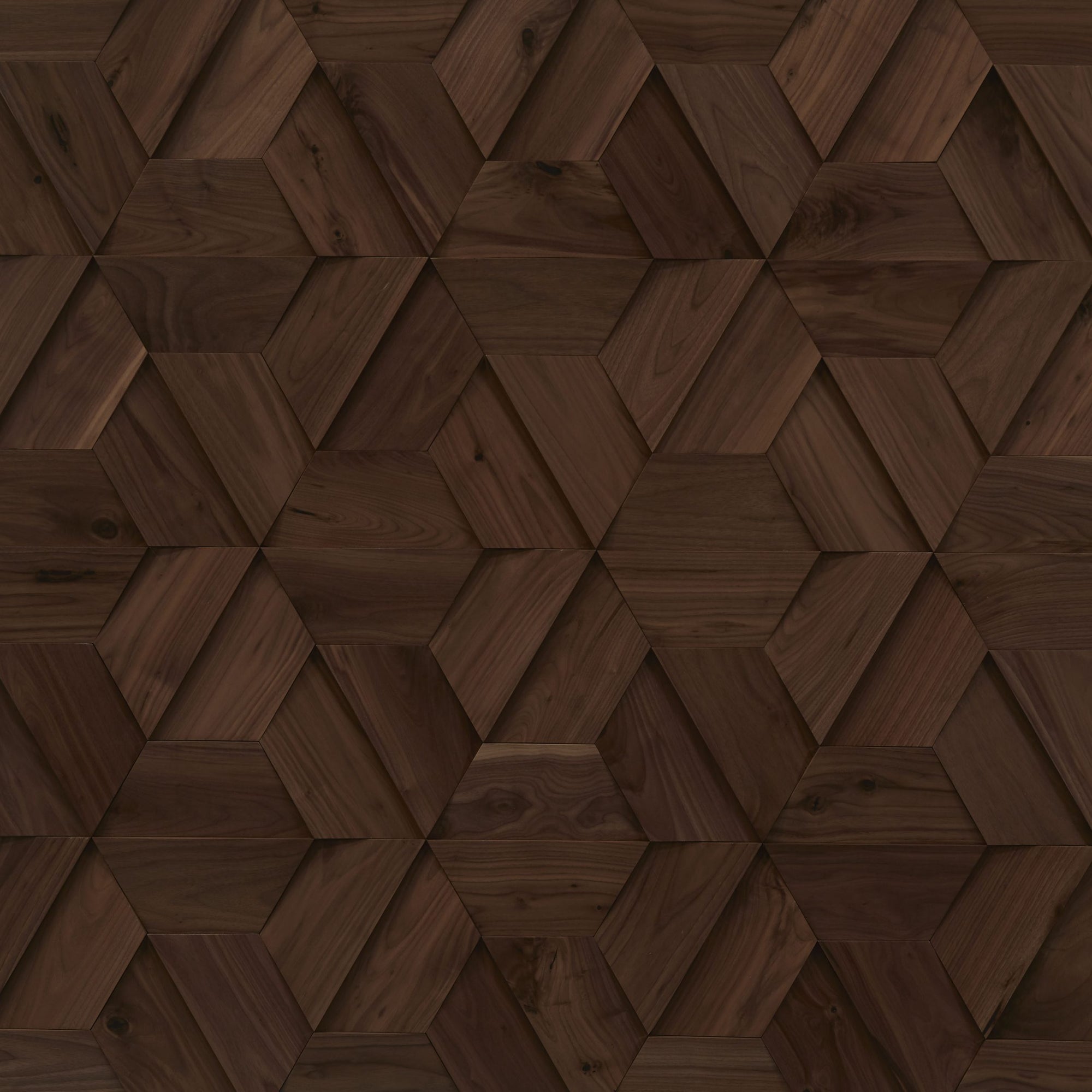 DuChateau - Celestio Legno - Jig Wall Coverings - American Walnut