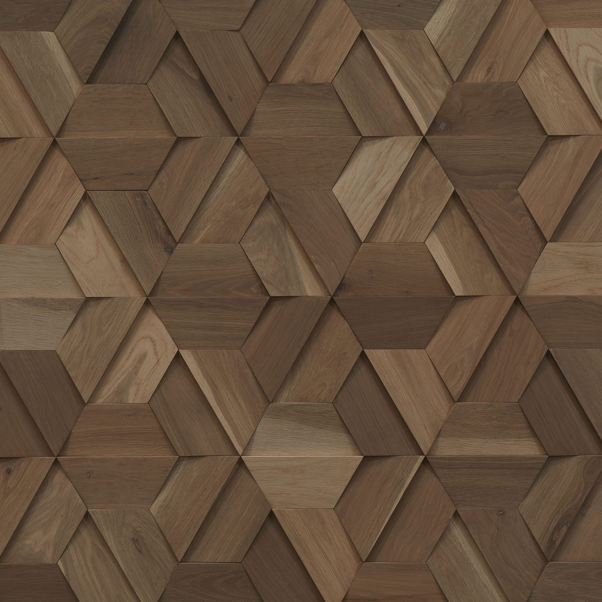 DuChateau - Celestio Legno - Jig Wall Coverings - Smoke