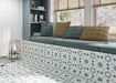 Harmony - Doha Collection - 9 in. x 9 in. - Porcelain Tile - Blue Star Installed