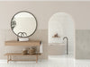 Harmony - Mayari Collection - 9 in. x 9 in. - Porcelain Tile - Taupe Installed