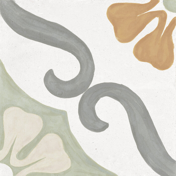 Harmony - Soroa Collection - 9 in. x 9 in. - Porcelain Tile - Green