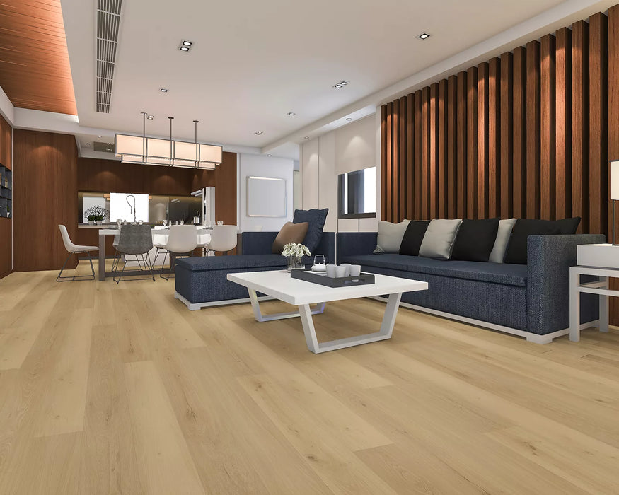 LW Flooring - Riverstone 7" x 60" Rigid Core Vinyl - Havana Room Scene 2