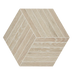 Arizona Tile - Bio Attitude 16" x 18" Mesh Porcelain Hexagon Tile - Almond
