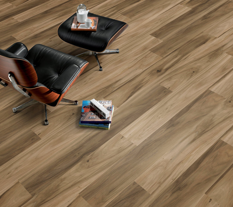 Floors 2000 - Hickory Lake Collection 8 in. x 48 in. Laminate Plank - Teak floor installation