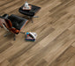 Floors 2000 - Hickory Lake Collection 8 in. x 48 in. Laminate Plank - Teak floor installation