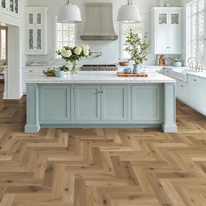 Choice Flooring - High Country Engineered Hardwood Series - Elk River Herringbone